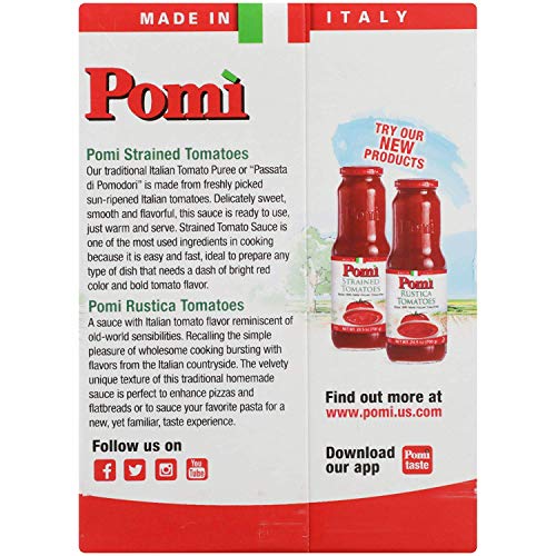 Pomi Tomatoes Chopped Italian, 26.46 Oz Pack Of 12