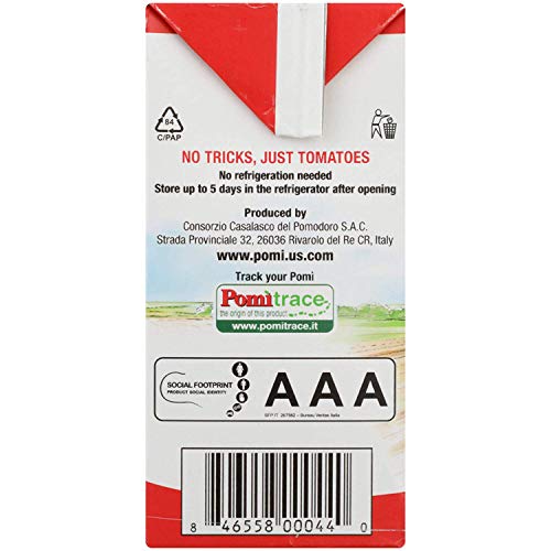 Pomi Tomatoes Chopped Italian, 26.46 Oz Pack Of 12