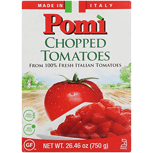 Pomi Tomatoes Chopped Italian, 26.46 Oz Pack Of 12