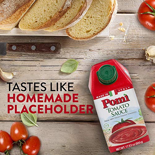 Pomì Tomato Sauce - Made From 100% Fresh Italian Tomatoes - 17.6