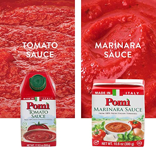 Pomì Tomato Sauce - Made From 100% Fresh Italian Tomatoes - 17.6