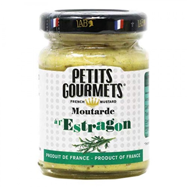 Petits Gourmets - Tarragon Mustard, 100G 3.5 Fl Oz