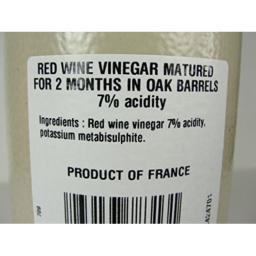 Pommery Aged Red Wine Vinegar In Stone Crock Bottle 16 Oz