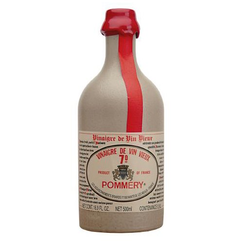 Pommery Aged Red Wine Vinegar In Stone Crock Bottle 16 Oz