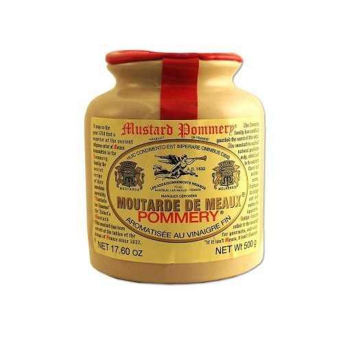 Pommery Moutarde De Meaux Mustard In Stone Jar - 500 Gram