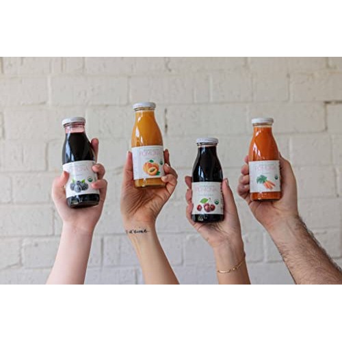 Pomona Organic Carrot Juice Pack Of 12, Cold Pressed Usda Orga