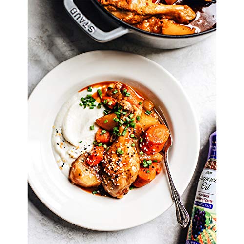 Pompeian 100% Grapeseed Oil Non-Stick Cooking Spray, Perfect For