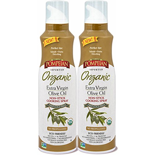 Pompeian Extra Virgin Olive Oil Spray, 2 Pk./5 Oz. Pack Of 2
