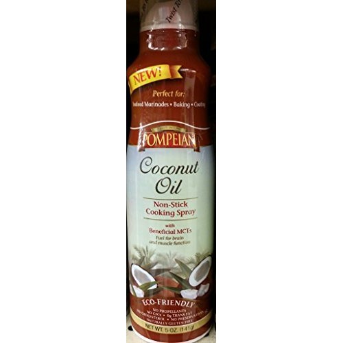 Pompeian Coconut Oil Non-Stick Cooking Spray 5 Oz Pack Of 2 By