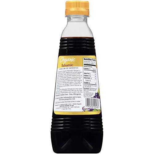 Pompeian Gourmet Organic Balsamic Vinegar, Perfect For Salad Dre