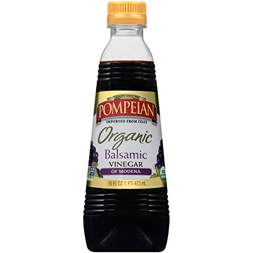 Pompeian Gourmet Organic Balsamic Vinegar, Perfect For Salad Dre