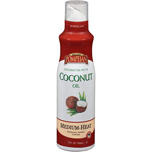 Pompeian Cooking Spray, Coconut Oil, 5 Ounce
