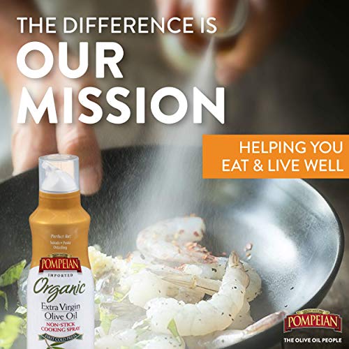 Pompeian Usda Certified Organic Extra Virgin Olive Oil Non-Stick