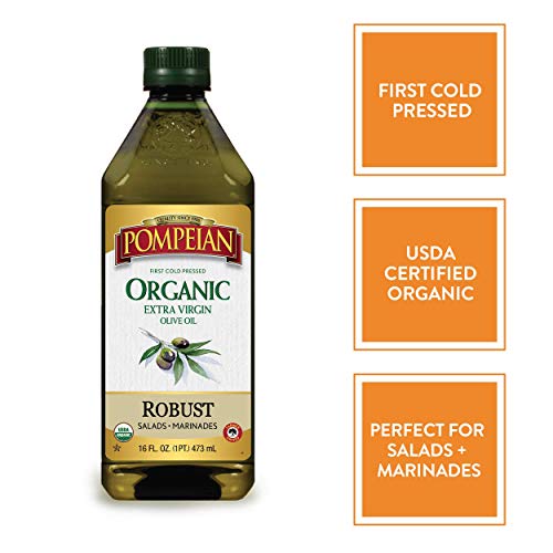 Pompeian Usda Organic Extra Virgin Olive Oil, First Cold Pressed