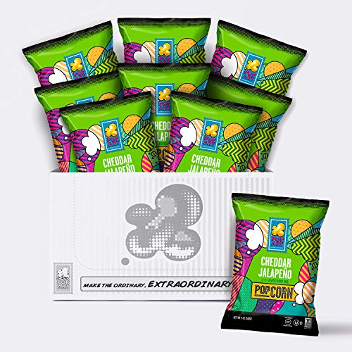 Pop Art Snacks Gourmet Popcorn - Cheddar Jalapeno With Avocado O