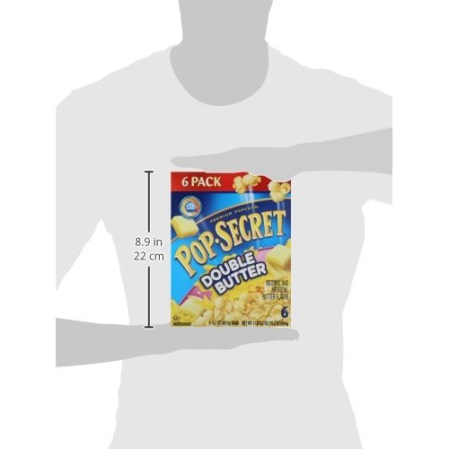 Pop Secret Double Butter Popcorn, 19.2 Oz