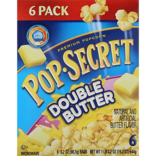 Pop Secret Double Butter Popcorn, 19.2 Oz