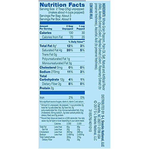 Pop Secret Popcorn, Double Butter, 3-Count Box 9.6 Oz