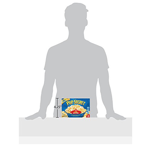 Pop Secret Popcorn, Extra Butter, 3-Count Box