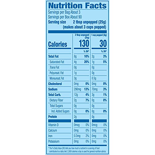 Pop Secret Popcorn, Homestyle, 30 Count