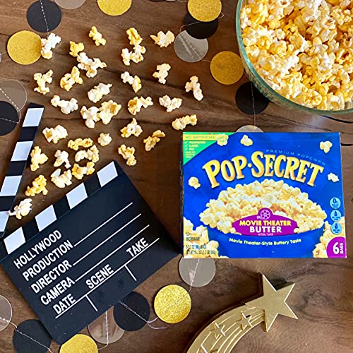 Pop Secret Popcorn, Movie Theater Butter, 19.2 Ounce Pack Of 6