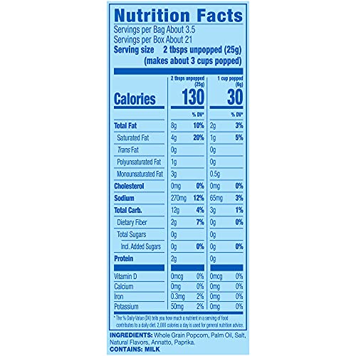 Pop Secret Popcorn, Movie Theater Butter, 19.2 Ounce Pack Of 6