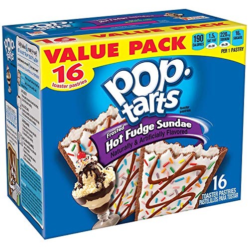 Pop Tarts Frosted Hot Fudge Sundae Pastries 16 Count