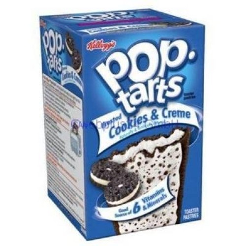 Kelloggs, Pop-Tarts, Frosted Cookies &Amp; Cream Toaster Pastries,