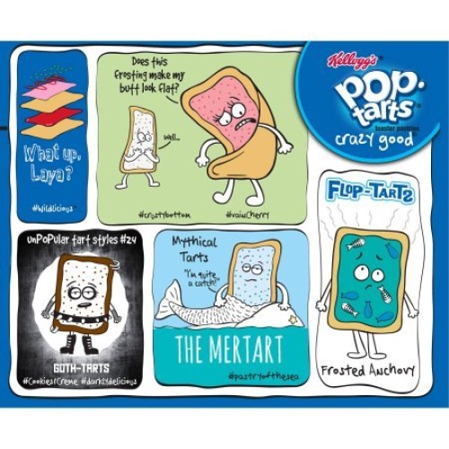 Kelloggs Pop-Tarts Frosted Cherry 16 Toaster Pastries Value Pac