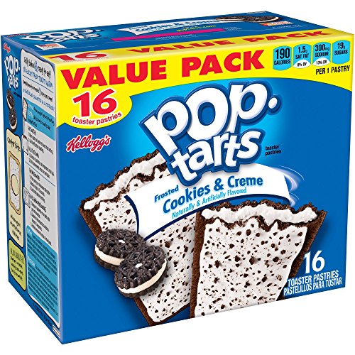 Kelloggs, Pop-Tarts, Frosted Cookies &Amp; Creme Toaster Pastries,