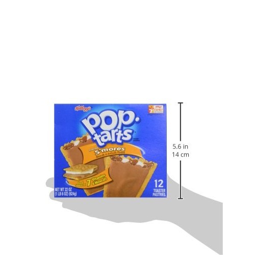 Kelloggs Pop-Tarts Frosted Smores Toaster Pastries - Fun Break