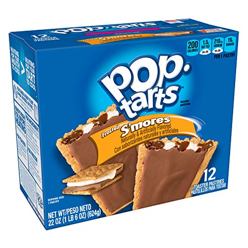 Kelloggs Pop-Tarts Frosted Smores Toaster Pastries - Fun Break