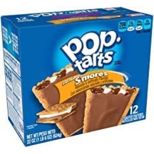 Kelloggs Pop-Tarts Frosted Smores Toaster Pastries - Fun Break