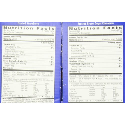 Kelloggs Pop-Tarts Frosted Toaster Pastries, 24-Strawberries &Amp;