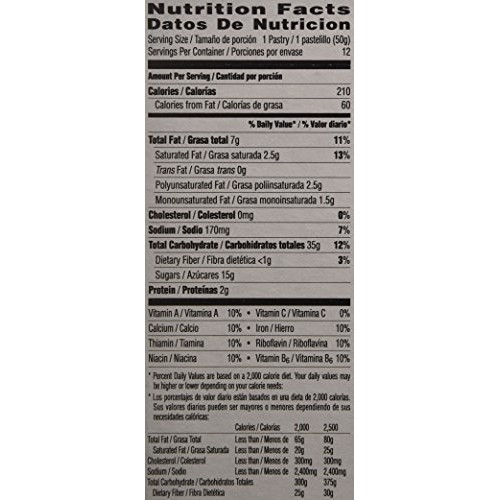 Kelloggs Pop-Tarts Frosted Toaster Pastries Frosted Brown Sugar