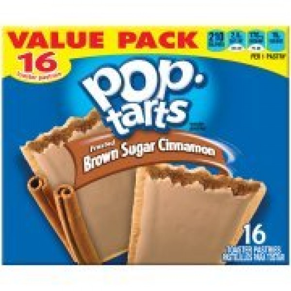 Kelloggs Pop-Tarts Value Pack, Brown Sugar Cinnamon Toaster Pas