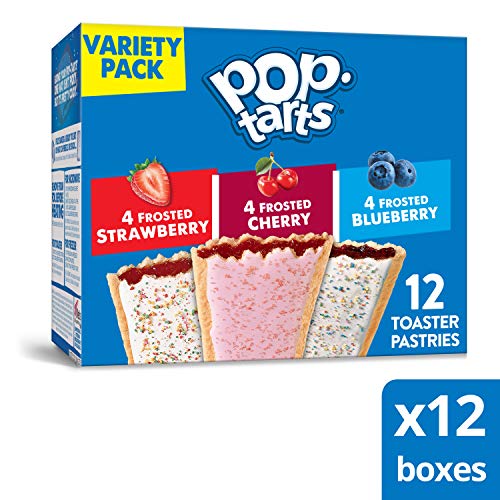 Kelloggs Pop-Tarts Variety Pack - Toaster Pastries For Kids, Fr