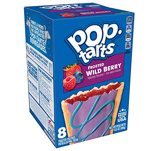 Pop-Tarts, Breakfast Toaster Pastries, Frosted Wild Berry, Proud