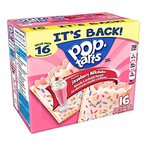 Kellogg’S Pop-Tarts Breakfast Toaster Pastries, Frosted Strawber