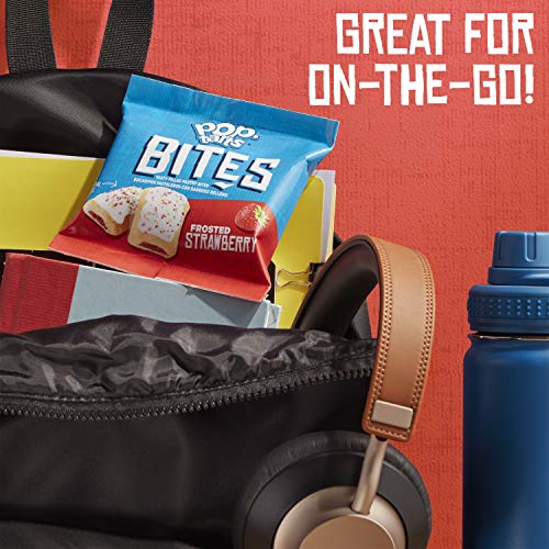 Pop-Tarts Bites, Tasty Filled Pastry Bites, Frosted Strawberry,