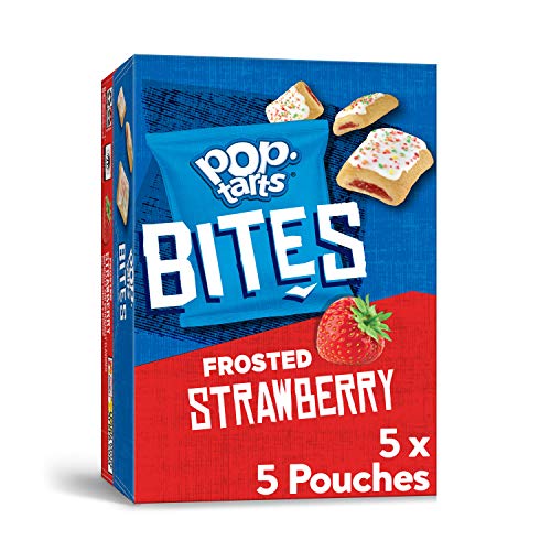 Pop-Tarts Bites, Tasty Filled Pastry Bites, Frosted Strawberry,