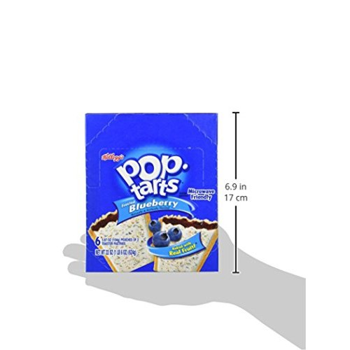 Pop-Tarts, Breakfast Toaster Pastries, Frosted Blueberry, Proudl