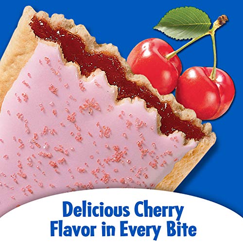 Pop-Tarts Breakfast Toaster Pastries, Frosted Cherry Flavored, 2