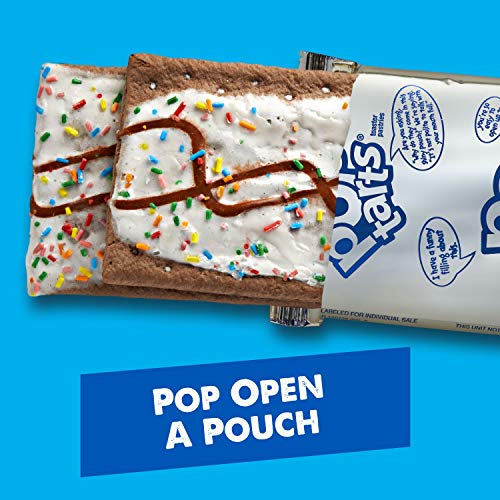 Pop-Tarts, Breakfast Toaster Pastries, Frosted Hot Fudge Sundae,