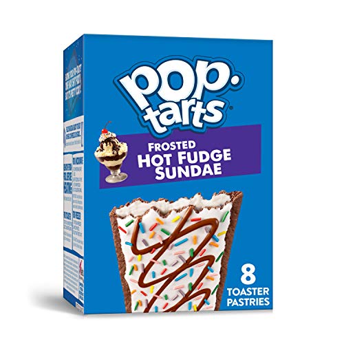 Pop-Tarts, Breakfast Toaster Pastries, Frosted Hot Fudge Sundae,