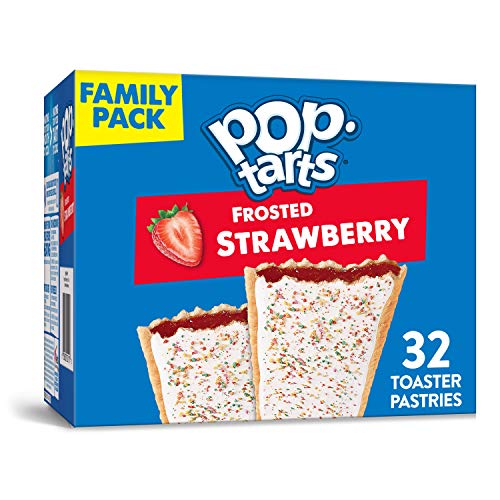Pop-Tarts, Breakfast Toaster Pastries, Frosted Strawberry, Proud