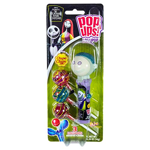 Tim Burtons The Nightmare Before Christmas Pop Ups With 3 Chupa