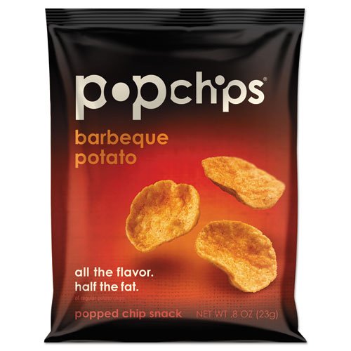 Pop Chips Bbq Potato Chip .8 Oz Pack Of 24