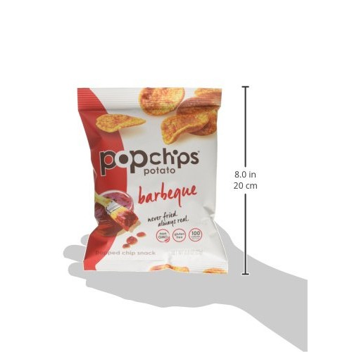 Pop Chips Bbq Potato Chip .8 Oz Pack Of 24 - Pack Of 24