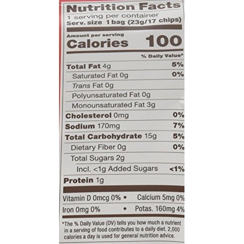 Pop Chips Bbq Potato Chip .8 Oz Pack Of 24 - Pack Of 24